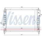 Radiateur Refroidissement Moteur Pour Chevrolet Aveo/Kalos 95227749 95227751