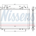 Radiateur Refroidissement Moteur Pour Fiat Brava Bravo I Marea Multipla 46404163