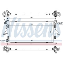 Radiateur Refroidissement Moteur Pour Fiat Ducato 1362917080