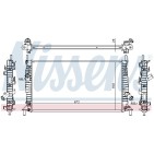 Radiateur Refroidissement Moteur Pour Ford Mazda Volvo 1357325 1366834 1374402
