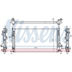 Radiateur Refroidissement Moteur Pour Ford Mazda Volvo 1357325 1366834 1374402