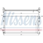 Radiateur Refroidissement Moteur Pour Ford Transit YC1H8005CA YC1H8005CB