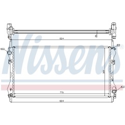 Radiateur Refroidissement Moteur Pour Ford Transit 1C1H8005JB 1C1H8005JE 4070925