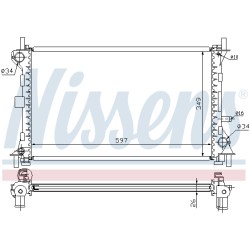 Radiateur Refroidissement Moteur Pour Ford Focus Turnier YS4Z8005AA