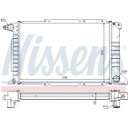 Radiateur Refroidissement Moteur Pour Ford Transit 1023920 1671829 97VB8005AD