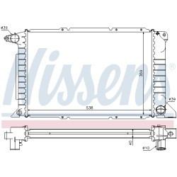 Radiateur Refroidissement Moteur Pour Ford Transit 1023920 1671829 97VB8005AD