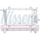 Radiateur Refroidissement Moteur Pour Ford Transit ME94VB8005HB