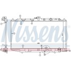 Radiateur Refroidissement Moteur Pour Honda Civic II IV 19010PM4004 19010PM5R02