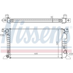 Radiateur Refroidissement Moteur Pour Ford Transit 1641902 1641903 1653157
