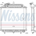 Radiateur Refroidissement Moteur Pour MERCEDES 100