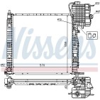 Radiateur Refroidissement Moteur Pour MERCEDES Classe V Vito