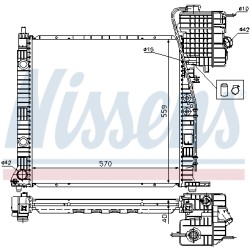 Radiateur Refroidissement Moteur Pour MERCEDES Classe V Vito