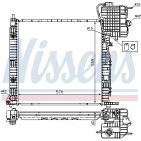 Radiateur Refroidissement Moteur Pour MERCEDES Classe V Vito