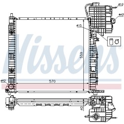 Radiateur Refroidissement Moteur Pour MERCEDES Classe V Vito