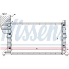 Radiateur Refroidissement Moteur Pour MERCEDES Sprinter