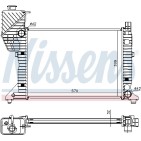 Radiateur Refroidissement Moteur Pour MERCEDES Sprinter