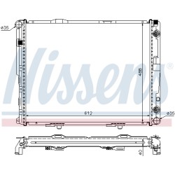 Radiateur Refroidissement Moteur Pour MERCEDES 124 Classe E T-Model Kombi