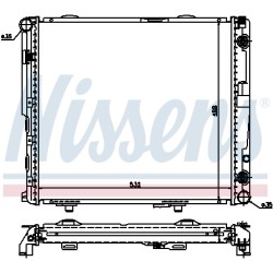 Radiateur Refroidissement Moteur Pour MERCEDES 124 Classe E T-Model Kombi