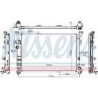 Radiateur Refroidissement Moteur Pour MERCEDES CLA Classe A GLA