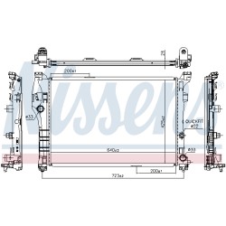 Radiateur Refroidissement Moteur Pour MERCEDES CLA Classe A GLA