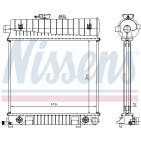 Radiateur Refroidissement Moteur Pour MERCEDES Classe C T-Model E CLK