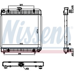 Radiateur Refroidissement Moteur Pour MERCEDES A Trois Volumes Classe S Coupé