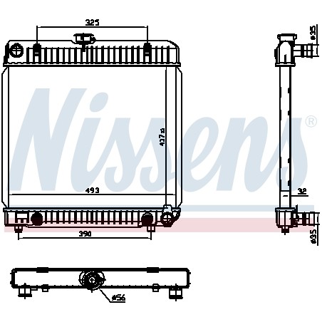 Radiateur Refroidissement Moteur Pour MERCEDES A Trois Volumes Classe S Coupé
