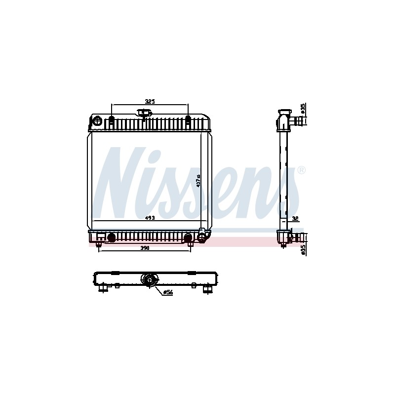 Radiateur Refroidissement Moteur Pour MERCEDES A Trois Volumes Classe S Coupé