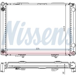 Radiateur Refroidissement Moteur Pour MERCEDES 190
