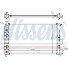 Radiateur Refroidissement Moteur Pour MERCEDES Classe A Vaneo