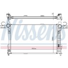 Radiateur Refroidissement Moteur Pour MERCEDES Classe C T-Model