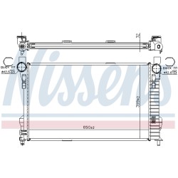 Radiateur Refroidissement Moteur Pour MERCEDES Classe C T-Model