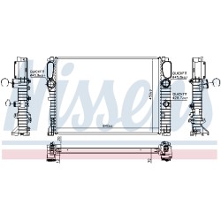 Radiateur Refroidissement Moteur Pour MERCEDES Classe E T-Model CLS