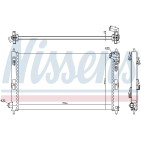 Radiateur Refroidissement Moteur Pour Peugeot 4007 Citroën Mitsubishi 1330.T2