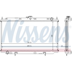 Radiateur Refroidissement Moteur Pour Nissan Primera Hatchback 21410-2F603