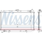 Radiateur Refroidissement Moteur Pour Nissan Primera Hatchback 21410-9F502