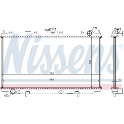 Radiateur Refroidissement Moteur Pour Nissan Primera Hatchback 21410-9F502