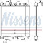 Radiateur Refroidissement Moteur Pour Nissan Micra II 214601F520 214601F521