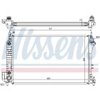 Radiateur Refroidissement Moteur Pour Opel Fiat Cadillac Saab 1300247 1300274