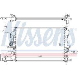 Radiateur Refroidissement Moteur Pour Opel Astra J - Vauxhall Astra MK VI (J)