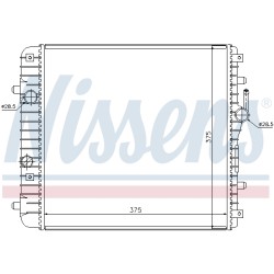 Radiateur Refroidissement Moteur Pour Opel Agila (A) Vauxhall Agila MK I (A)