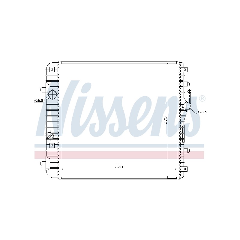 Radiateur Refroidissement Moteur Pour Opel Agila (A) Vauxhall Agila MK I (A)