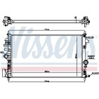 Radiateur Refroidissement Moteur Pour Opel Insignia A Vauxhall Insignia MK I (A)