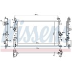 Radiateur Refroidissement Moteur Pour Opel Adam Corsa E Vauxhall Adam