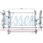 Radiateur Refroidissement Moteur Pour Opel Adam Corsa E Vauxhall Adam