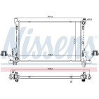 Radiateur Refroidissement Moteur Pour Renault Opel Fiat Nissan 214104966R