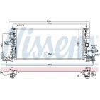 Radiateur Refroidissement Moteur Pour Opel Astra K Vauxhall Astra MK VII (K)