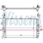 Radiateur Refroidissement Moteur Pour Opel Meriva A Vauxhall Meriva MK I (A)