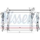 Radiateur Refroidissement Moteur Pour Renault Opel Nissan Vauxhall 4416948