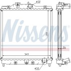 Radiateur Refroidissement Moteur Pour Honda Civic V VI CRX III 19010-P30-G01